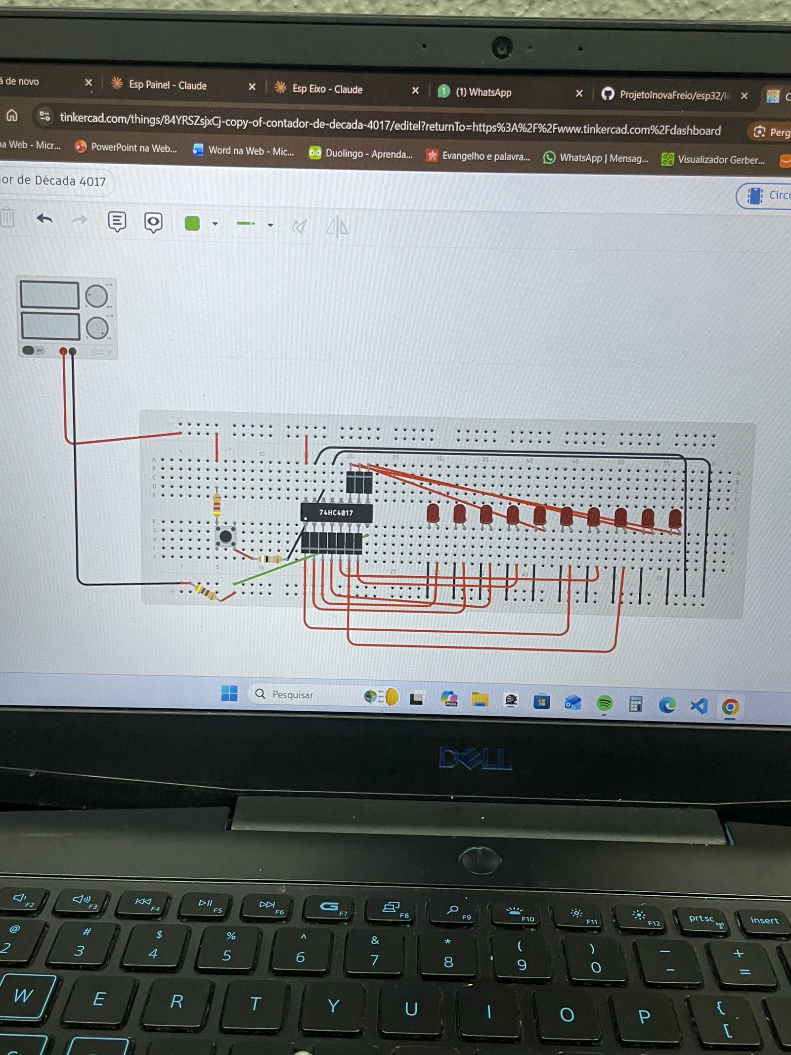Projeto elétrico da AutPar